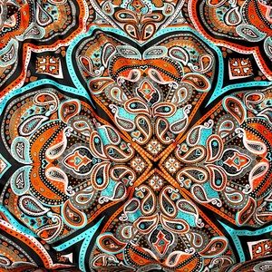 Authentic BIMBA Y LOLA silk Scarf